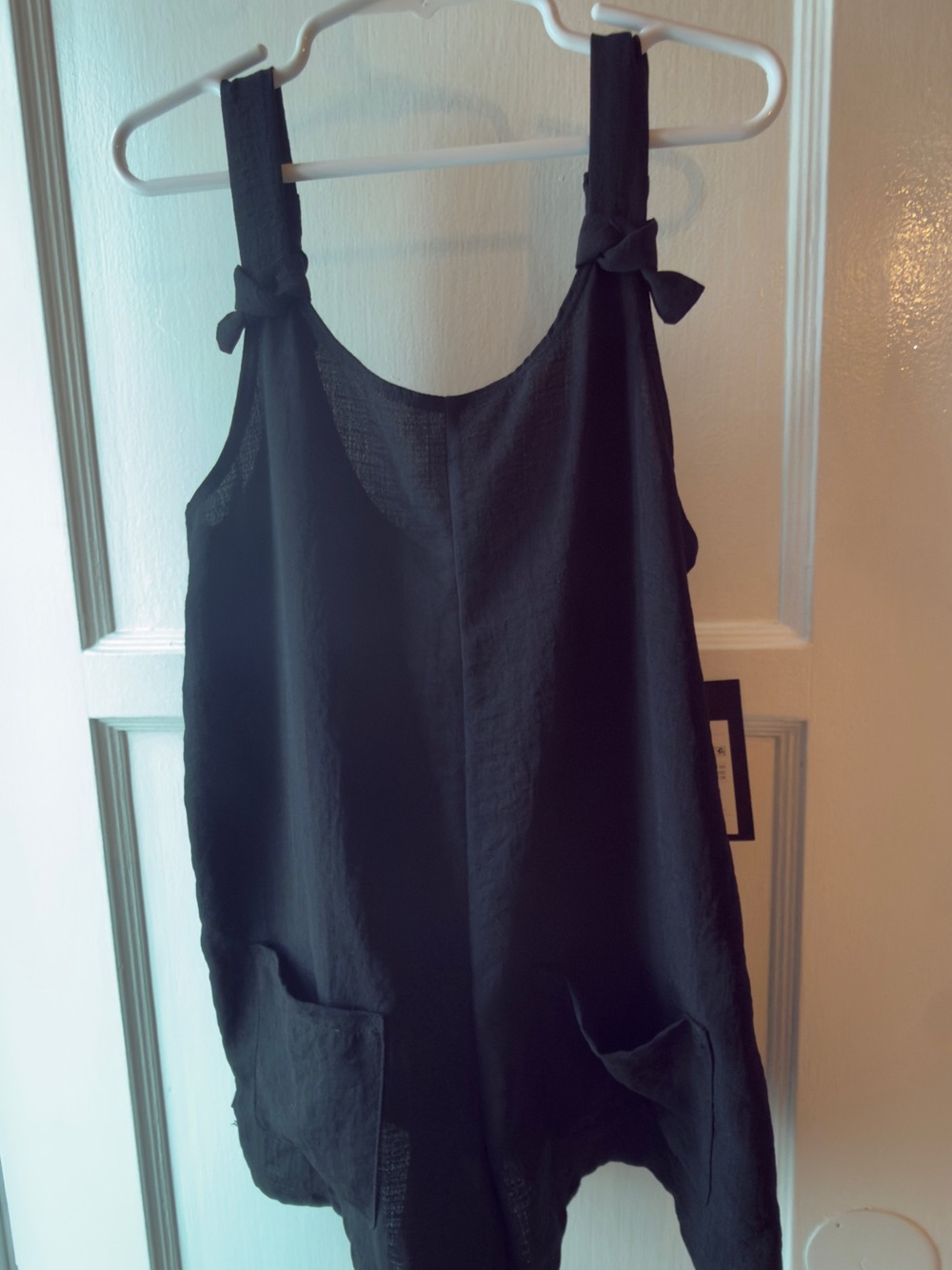 Target Black Tie-Shoulder Kids Swim Coverup